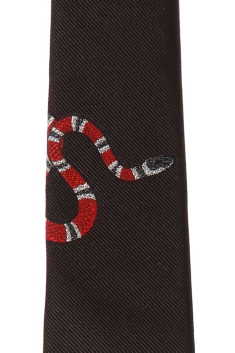 gucci tie with snake|gucci formal ties.